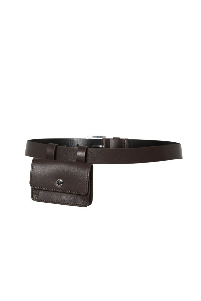 Pieces - Bælte - Fia Belt Bag - Delicioso Silver