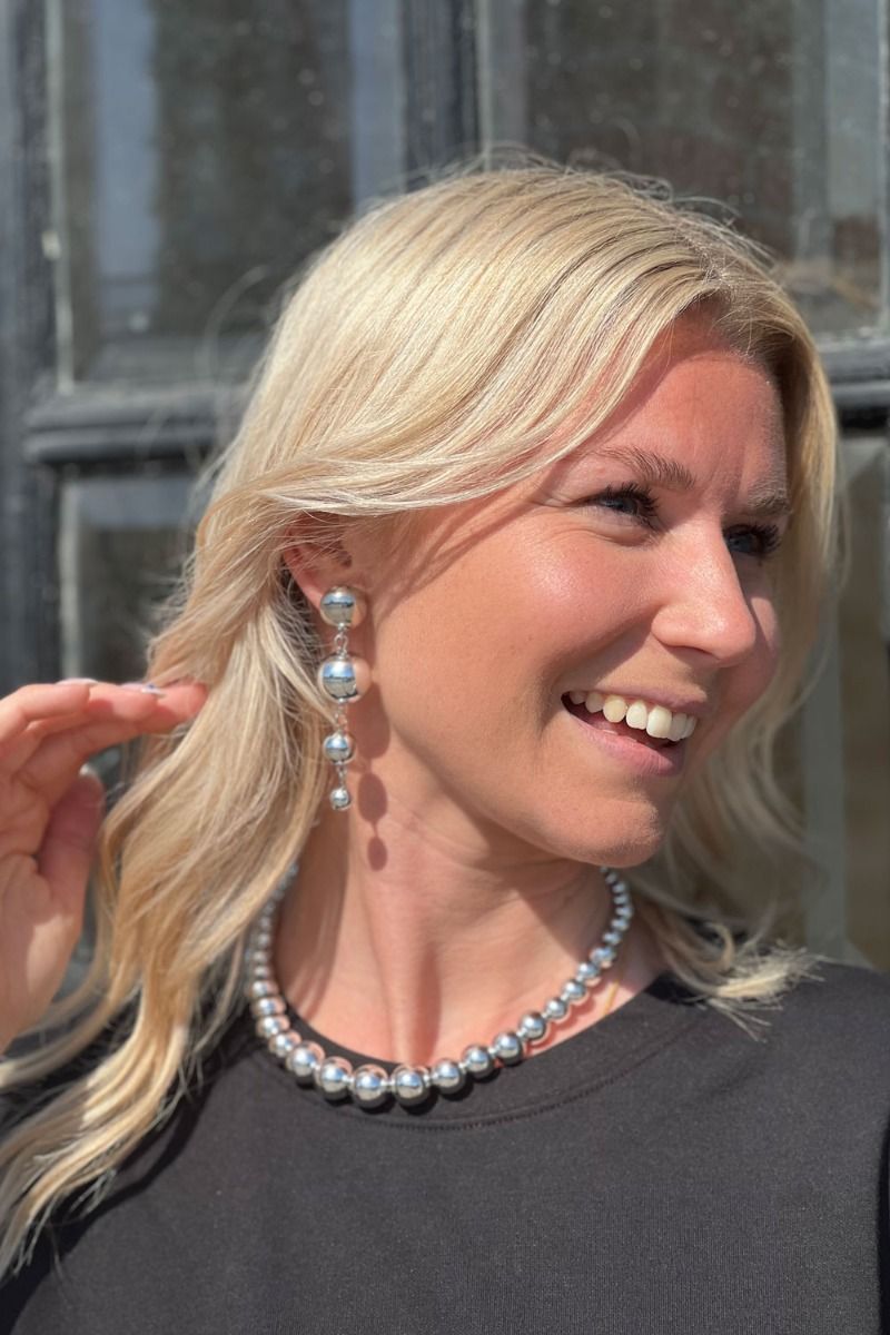 Pieces - Halskæde - PC Tanja Necklace - Silver Colour