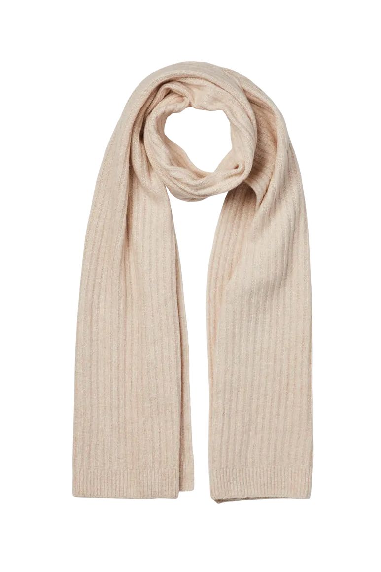 Pieces - Halstørklæde - Pc Jeslin Long Scarf - Whitecap Gray