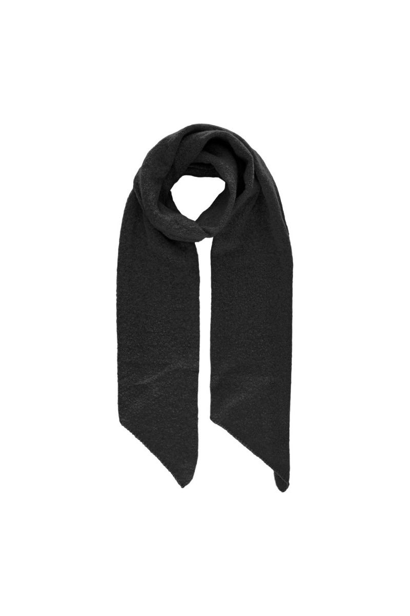 Pieces - Halstørklæde - PC Pyron Long Scarf - Black