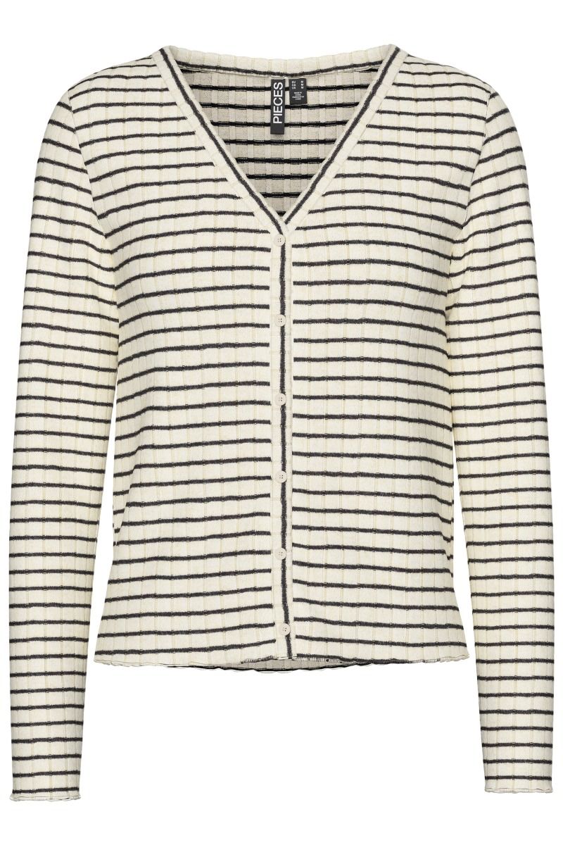 Pieces - Cardigan - PC Iris Cardigan - Birch Black