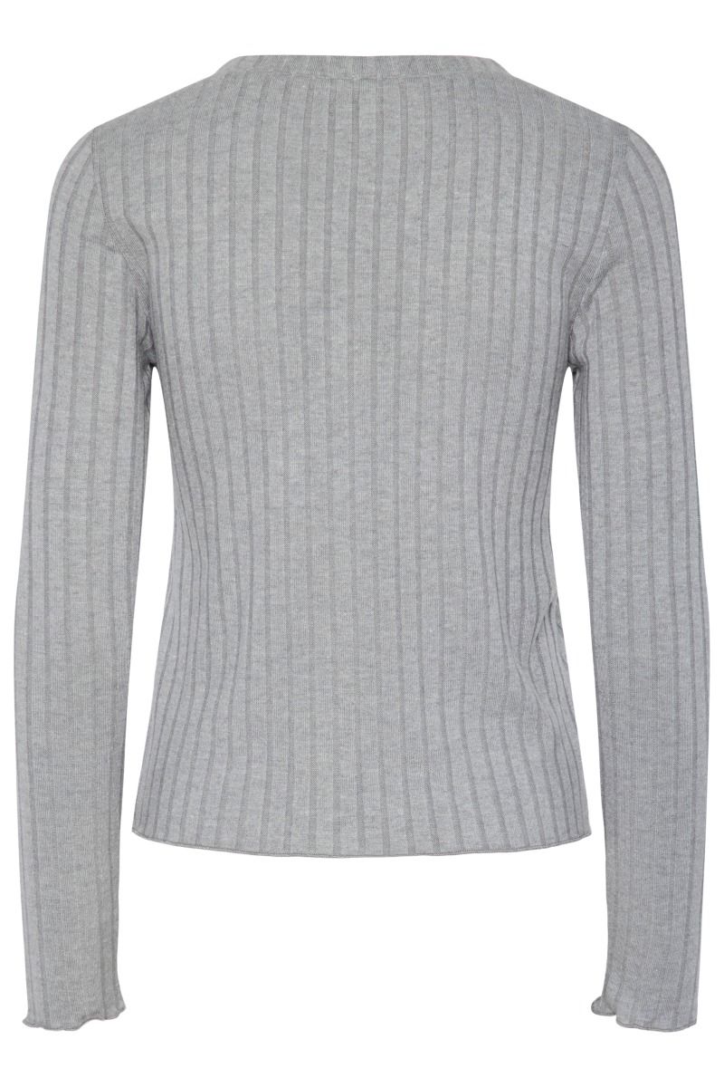 Pieces - Cardigan - PC Iris Cardigan - Ultimate Grey