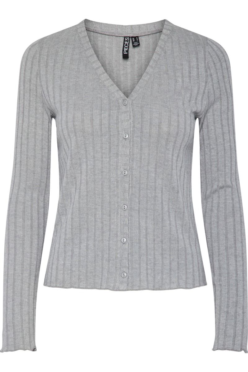 Pieces - Cardigan - PC Iris Cardigan - Ultimate Grey