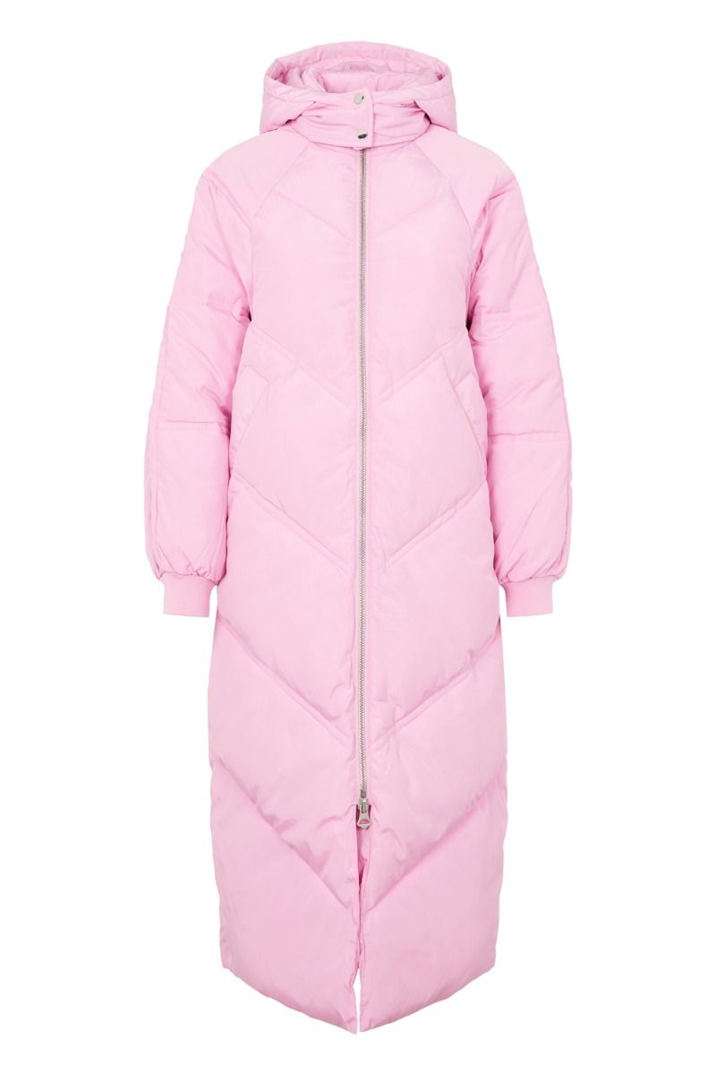 Pieces - Jakke - Felicity Long Puffer - Lilac Chiffon