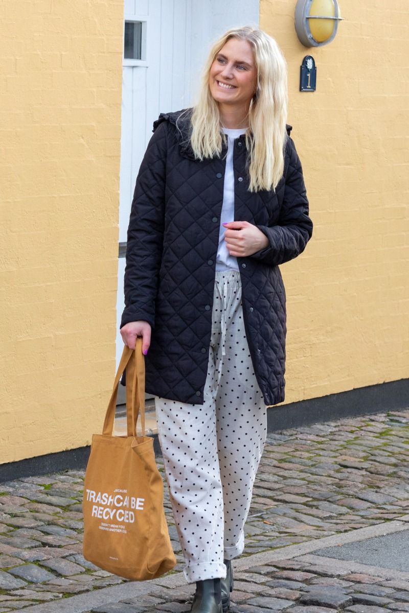 Pieces - Jakke - PC Lola LS Long Jacket - Black