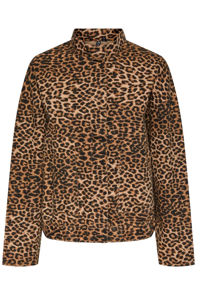 Pieces - Jakke - Pc Ginger Ls Bomber Denim Jacket D2D - Jit Black 