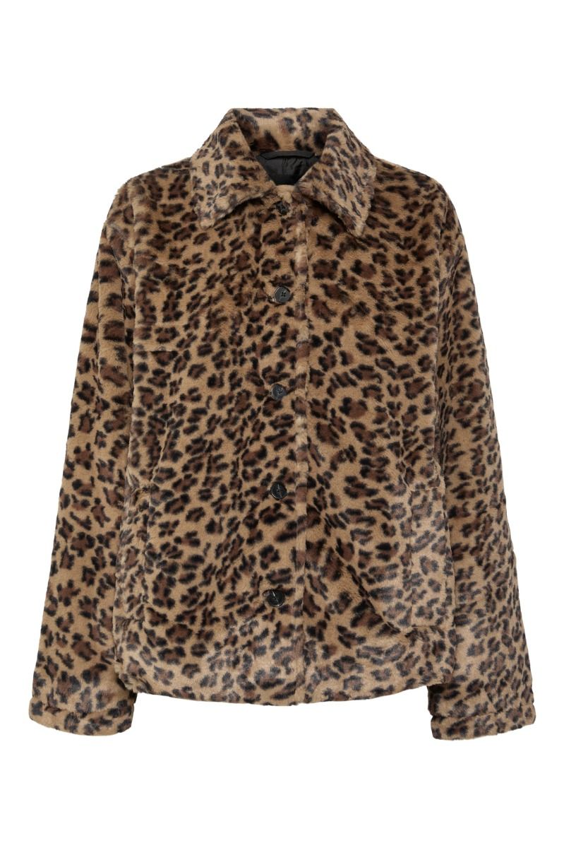 Pieces - Jakke - PcC Robyn Jacket Brown - Sugar