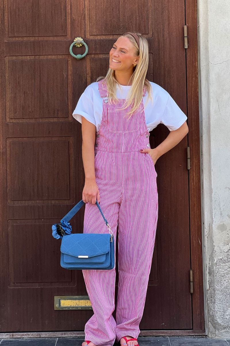 Pieces - Jumpsuit - Pcallo Dungeree - Salsa
