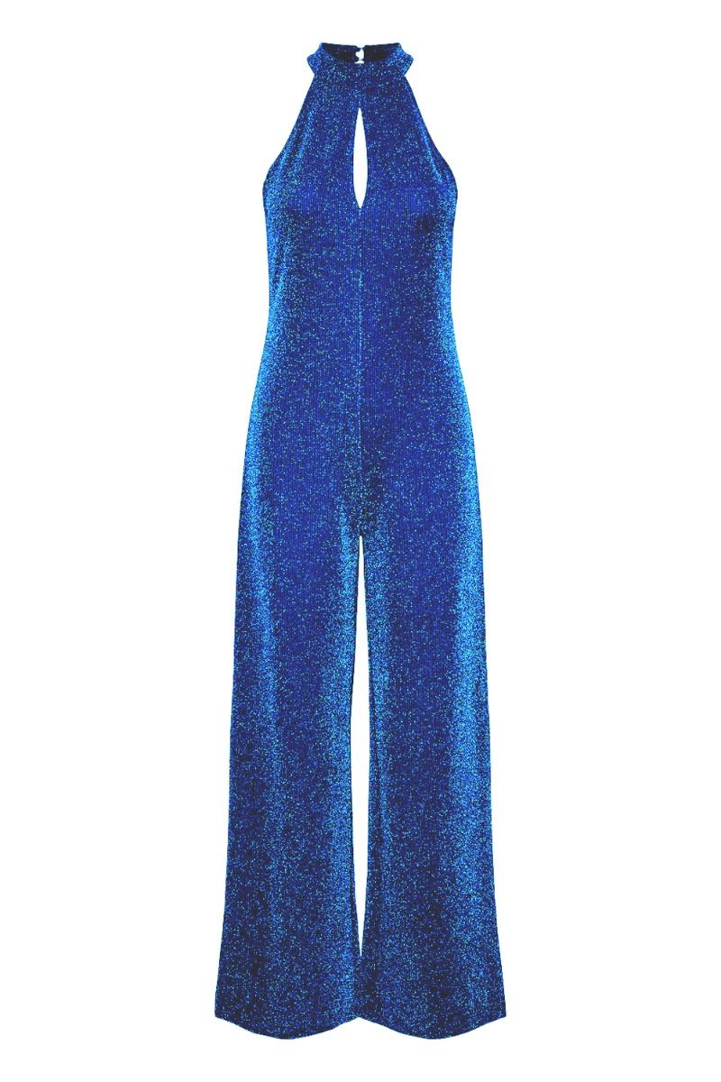 Pieces - Jumpsuit - Lina Halterneck - Princess Blue