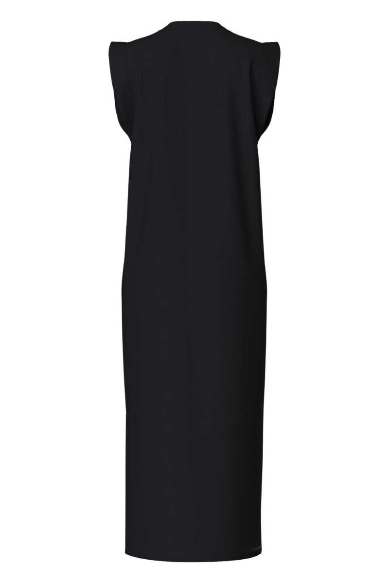 Pieces - Kjole - PC Chilli Summer Sl Ankle Dress - Black