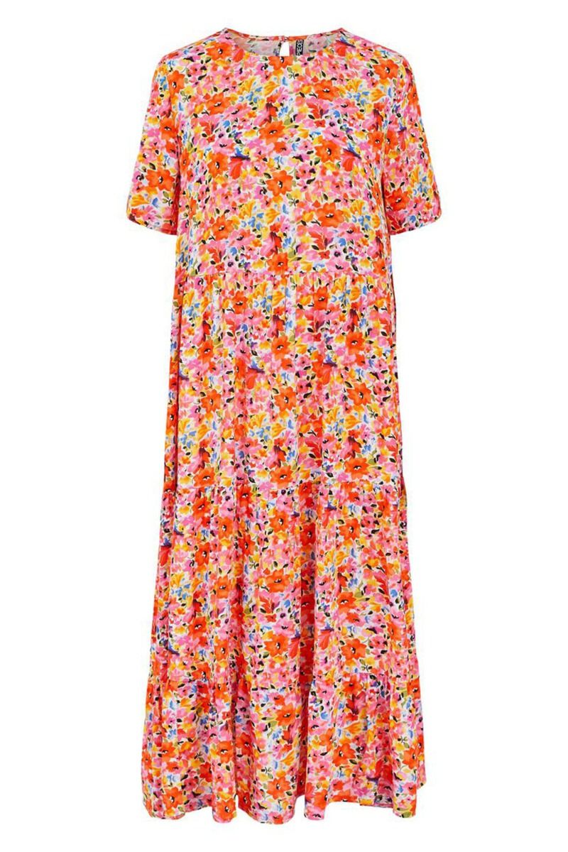 Pieces - Kjole - Frederikke SS Midi Dress - BC Banana 