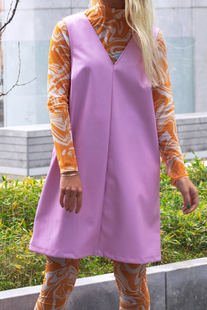 Pieces - Kjole - Gilli Spencer Dress - Prism Pink