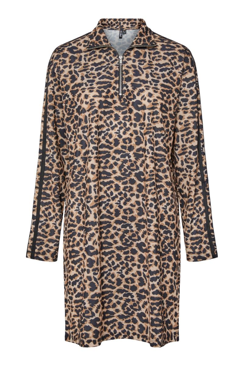 Pieces - Kjole - PC Grace Ls Short Dress AU24 - Black 