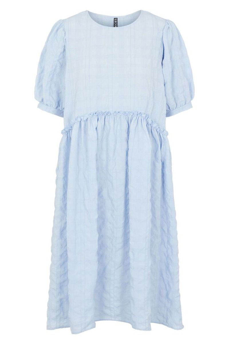 Pieces - Kjole - Ludmilla SS Dress - Kentucky Blue