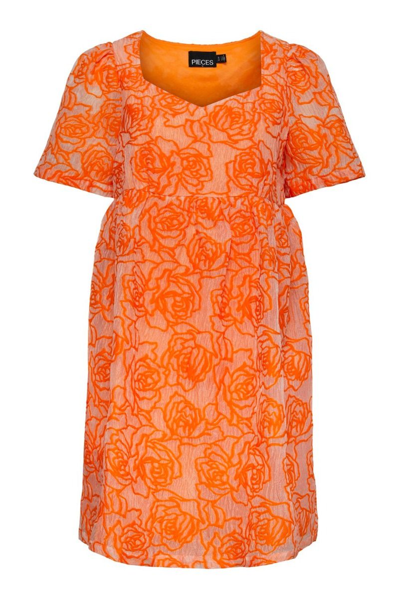 Pieces - Kjole - PC Maribelle SS Dress - Exuberance