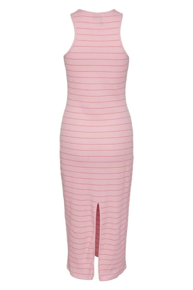 Pieces - Kjole - PC Melanie SL Long Dress - Begonia Pink