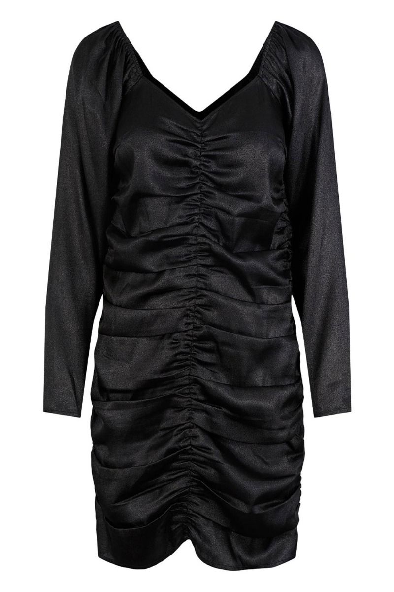 Pieces - Kjole - PC Nellia LS Dress - Black