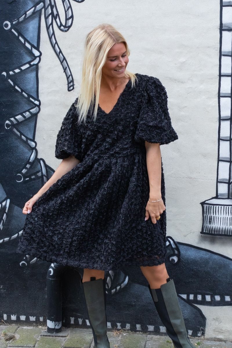 Pieces - Kjole - Nolia SS Dress - Black 