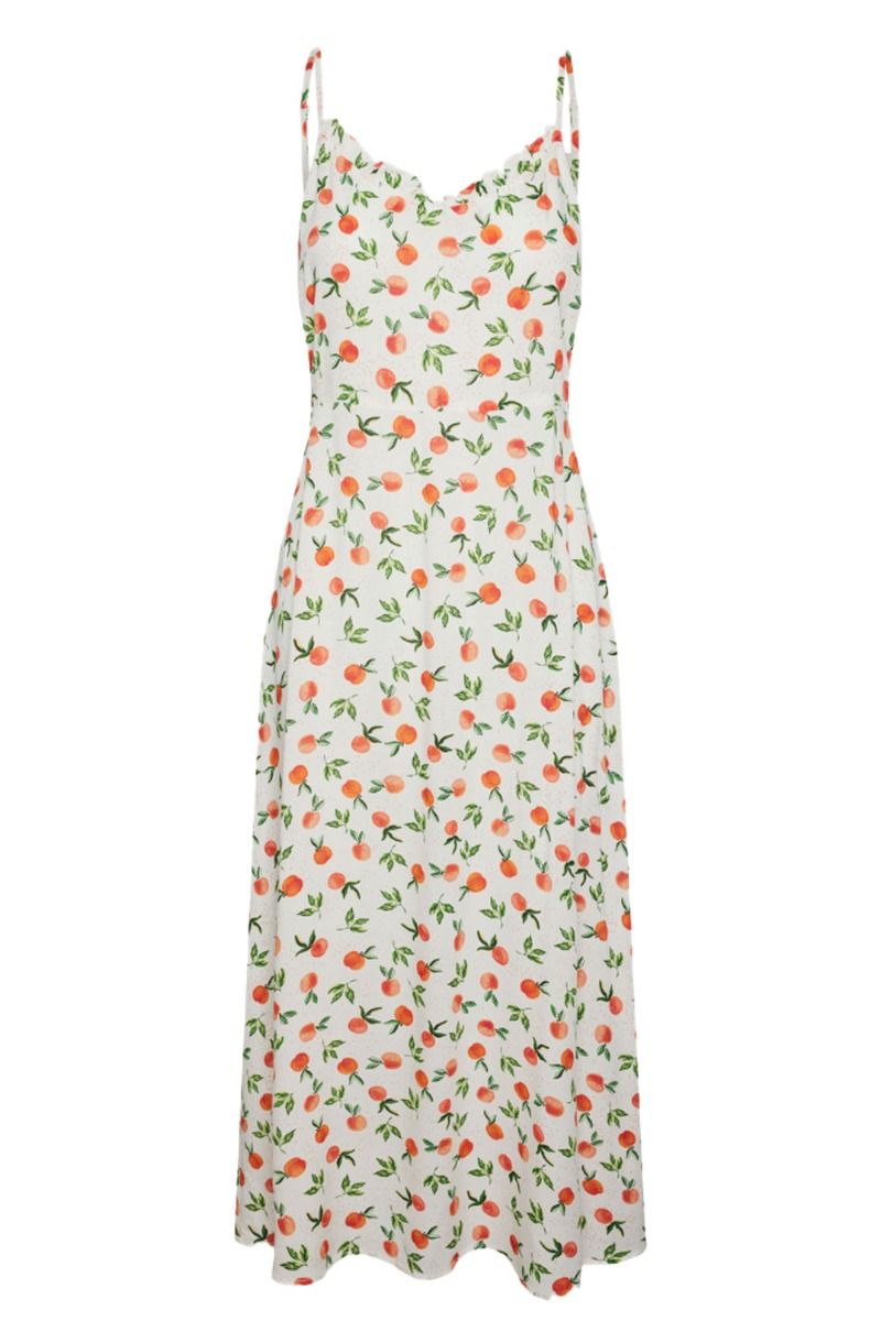 Pieces - Kjole - PC Nya Slip Ankle Dress - Cloud Dancer