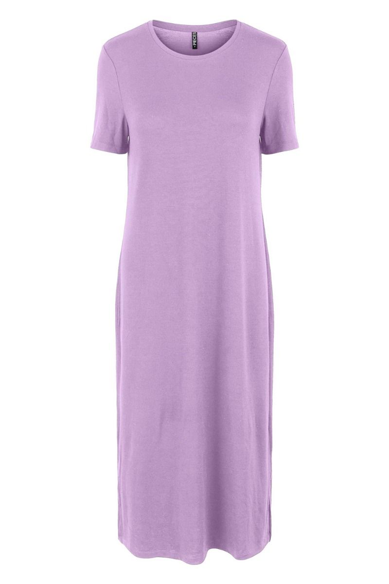 Pieces - Kjole - PC Onika SS Midi Dress - Lavendula