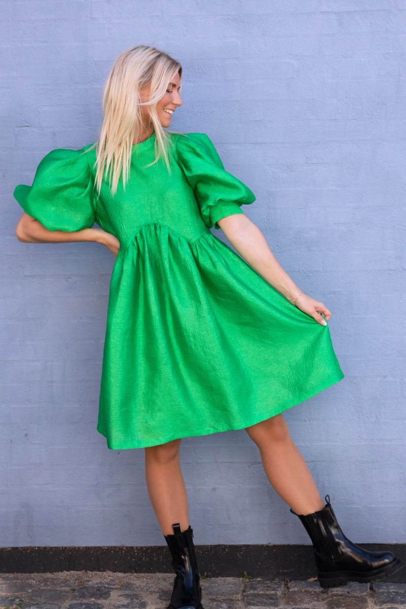 Pieces - Kjole - Mia Dress - Classic Green 