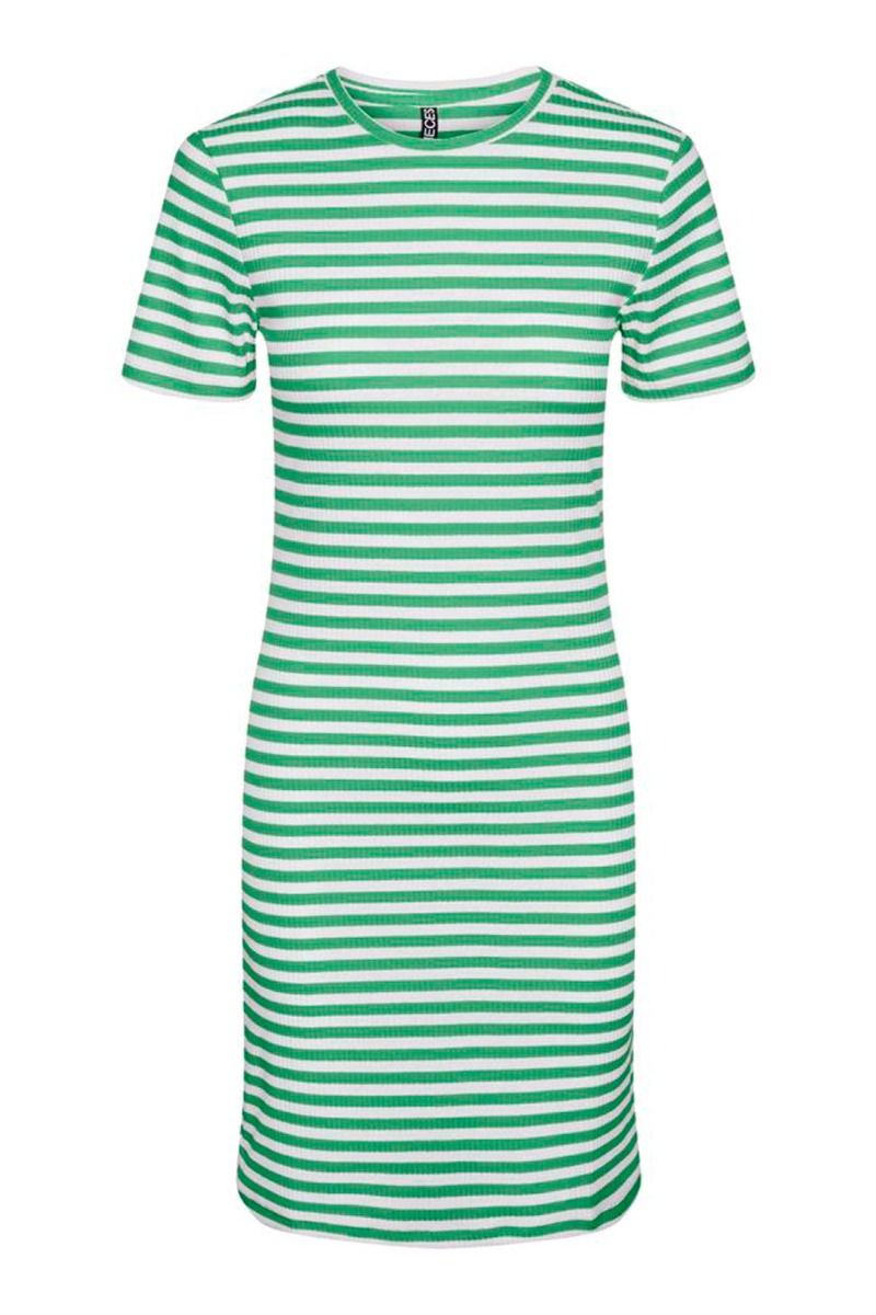Pieces - Kjole - Pcruka SS Dress - Absinthe Green