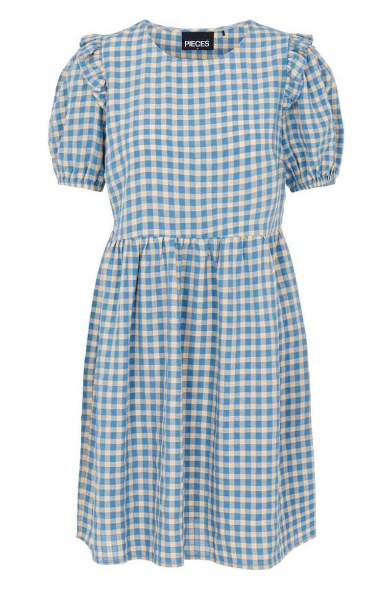 Pieces - Kjole - Vilja SS Dress - Little Boy Blue