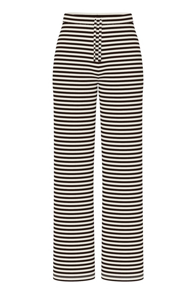 Pieces -  Bukser - Laya Mw Wide Pants - Chicory Coffee