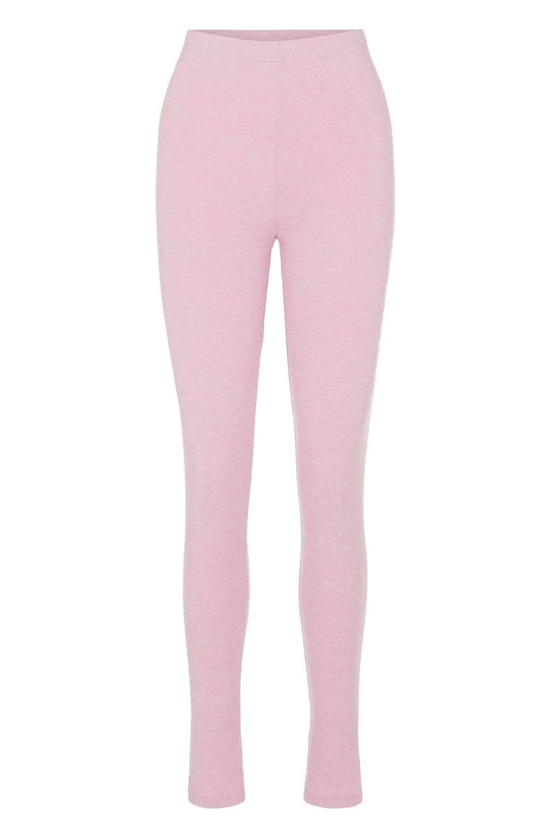 Pieces - Leggings - PC Sunday HW Leggings - Lilac Chiffon