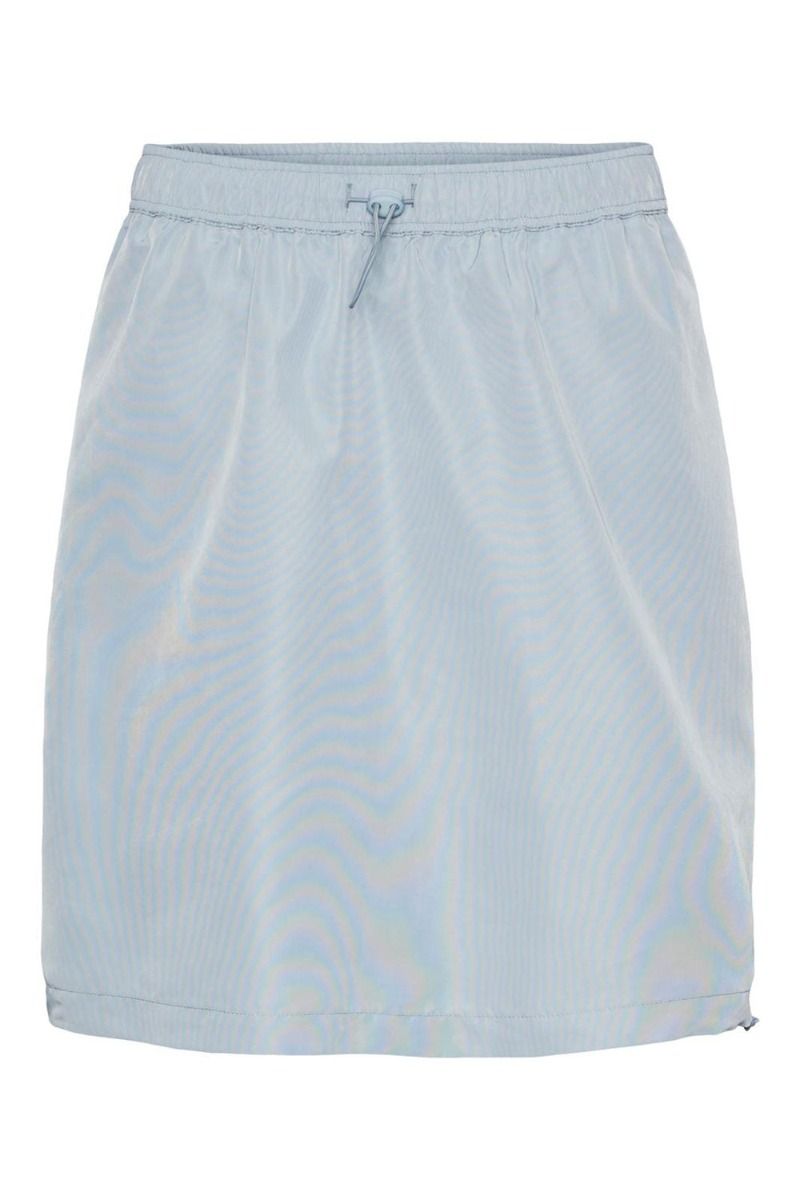 Pieces - Nederdel - PC Alina HW Short Skirt - Kentucky Blue