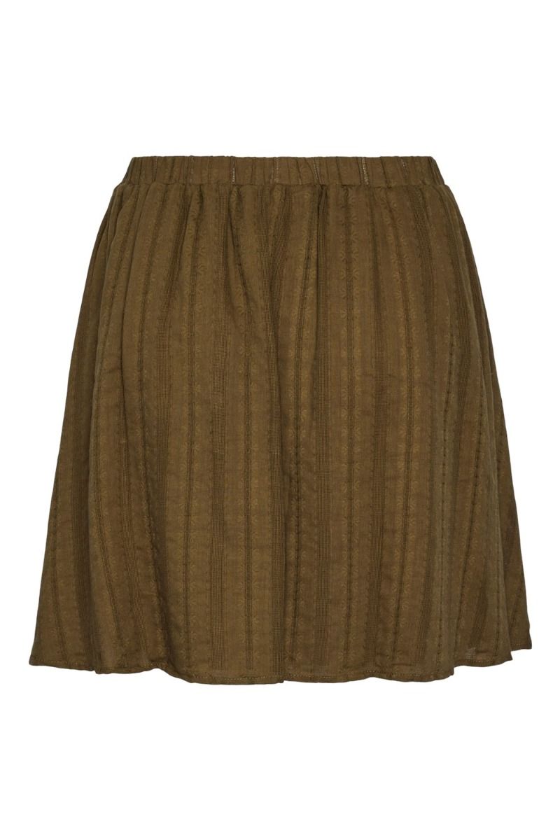Pieces - Nederdel - PC Amelia HW Skirt - Beech