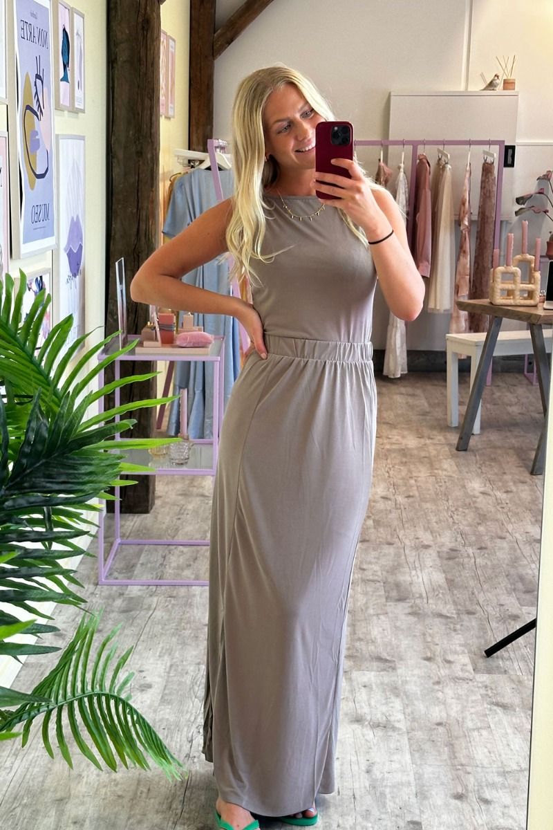 Pieces - Nederdel - PC Anora HW Ankle Skirt - Coca Mocha