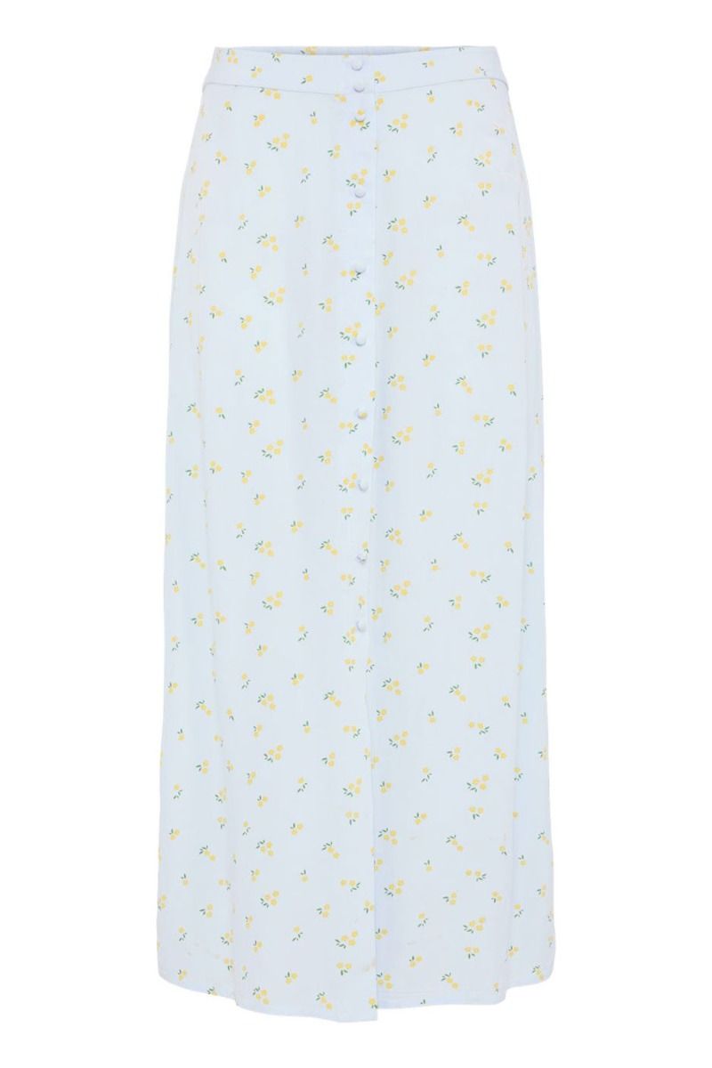 Pieces - Nederdel - PC Jessa Mw Midi Skirt - Nantucket Breeze