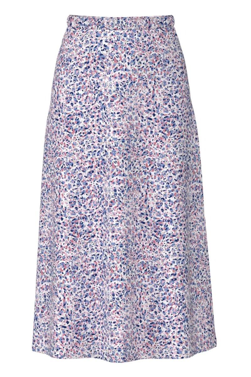 Pieces - Nederdel - PC Kiciana HW Midi Skirt - Hydrangea .