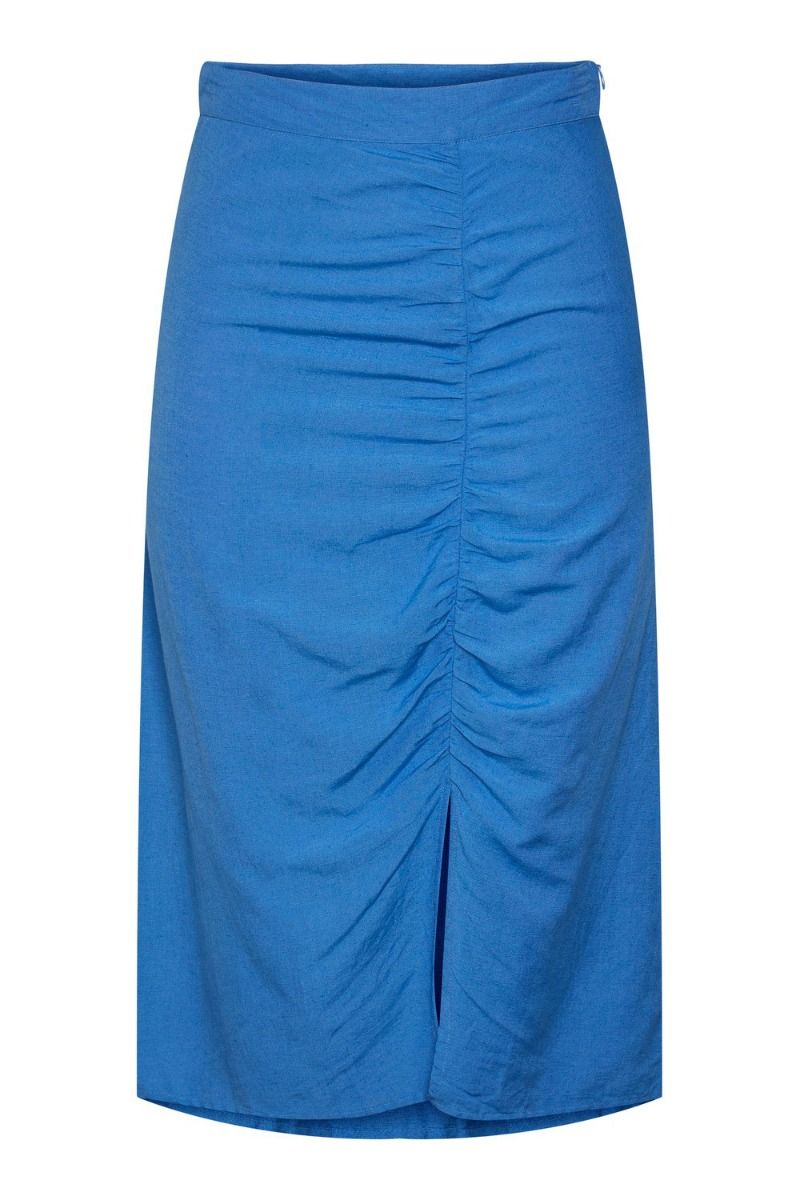 Pieces - Nederdel - PC Milano HW Midi Skirt - Marina