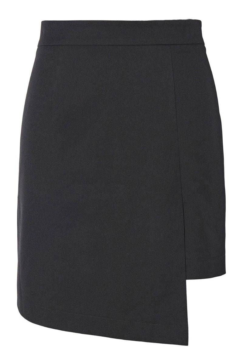 Pieces - Nederdel - PC Size HW Skirt - Black 