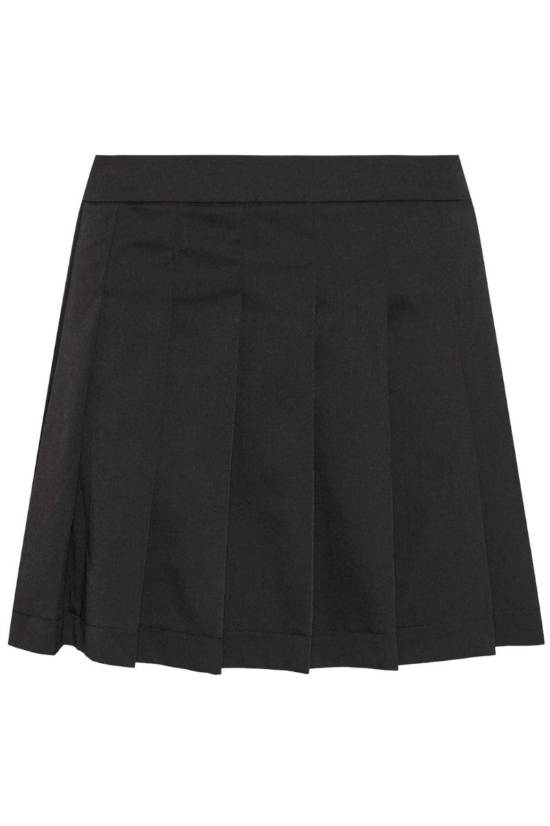 Pieces - Nederdel - PC Gala Mw Mini Plisse Skirt D2D - Jit Black