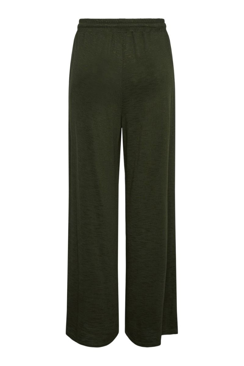 Pieces - Bukser - PC Nollie HW Pants - Duffel Bag