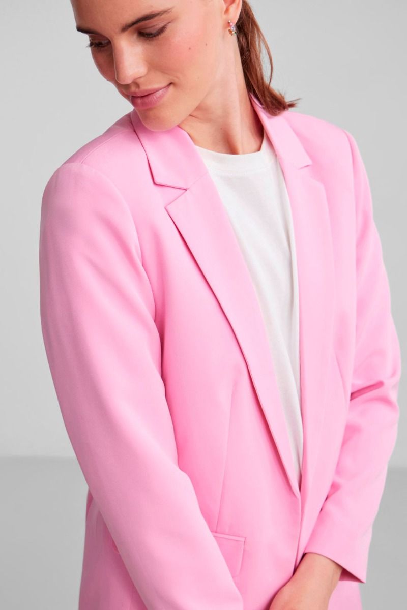 Pieces - Blazer - PC Bossy LS Blazer - Begonia Pink 