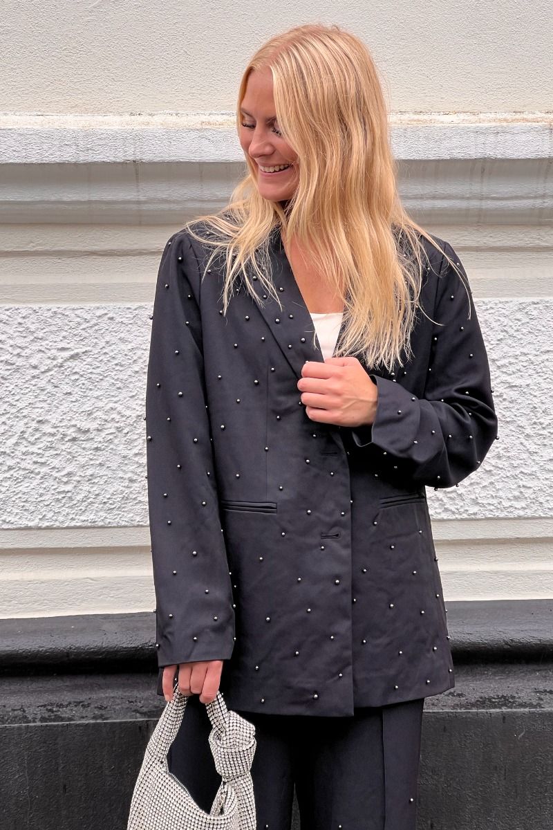 Pieces - Blazer - PC Ru Ls Embelish Blazer - Black