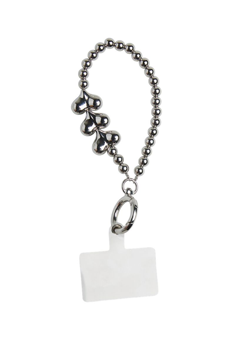 Pieces - Vedhæng - PC Sally Multi Keyhanger - Silver Colour/Heart