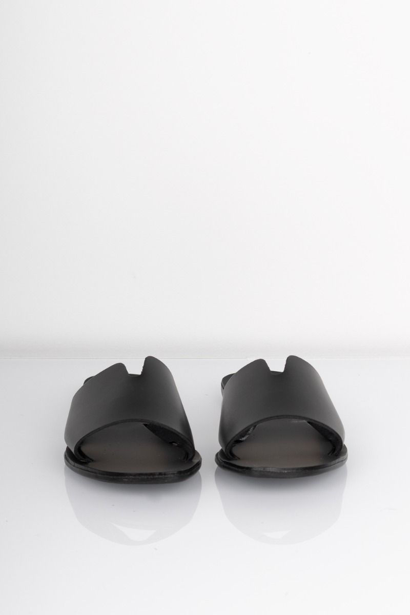 Pieces - Sandal - Nora Leather Sandal - Black