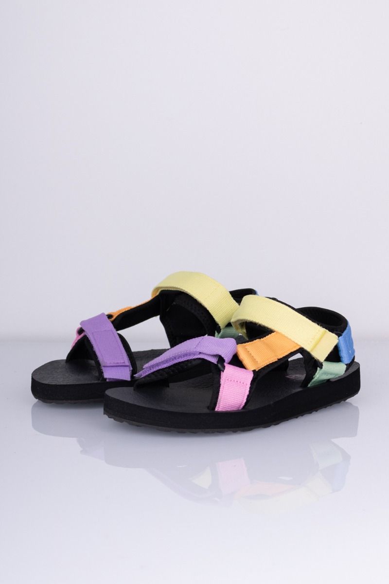 Pieces - Sandal - PC Tracy Sport Sandal - Apricot Cream/Multi Colour
