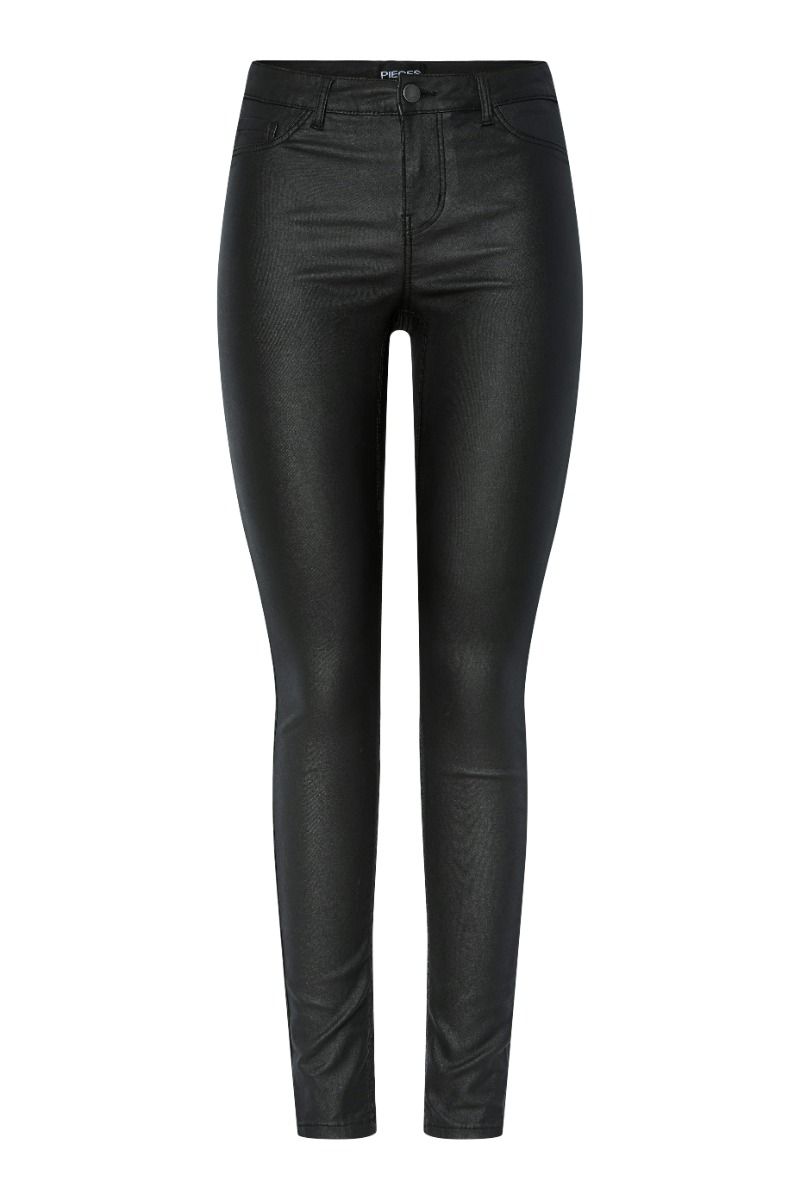 Pieces - Jeans - Shape-Up Paro - Coated/Black