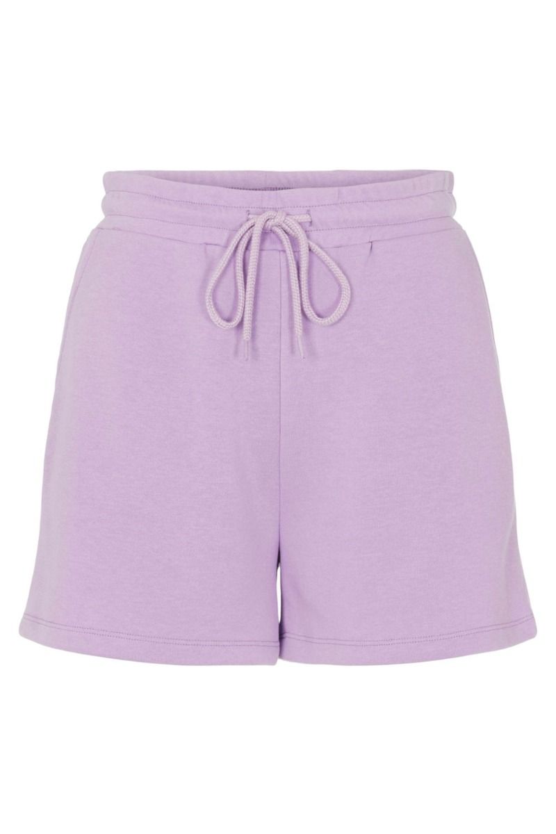 Pieces - Shorts - PC Chilli Summer HW Shorts - Sheer Lilac