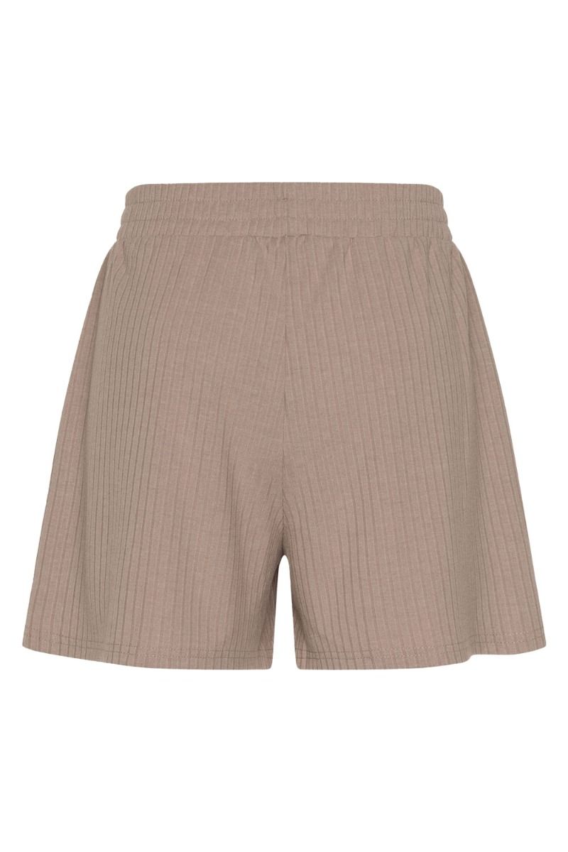 Pieces - Shorts - PC Kylie Hw Shorts - Silver Mink