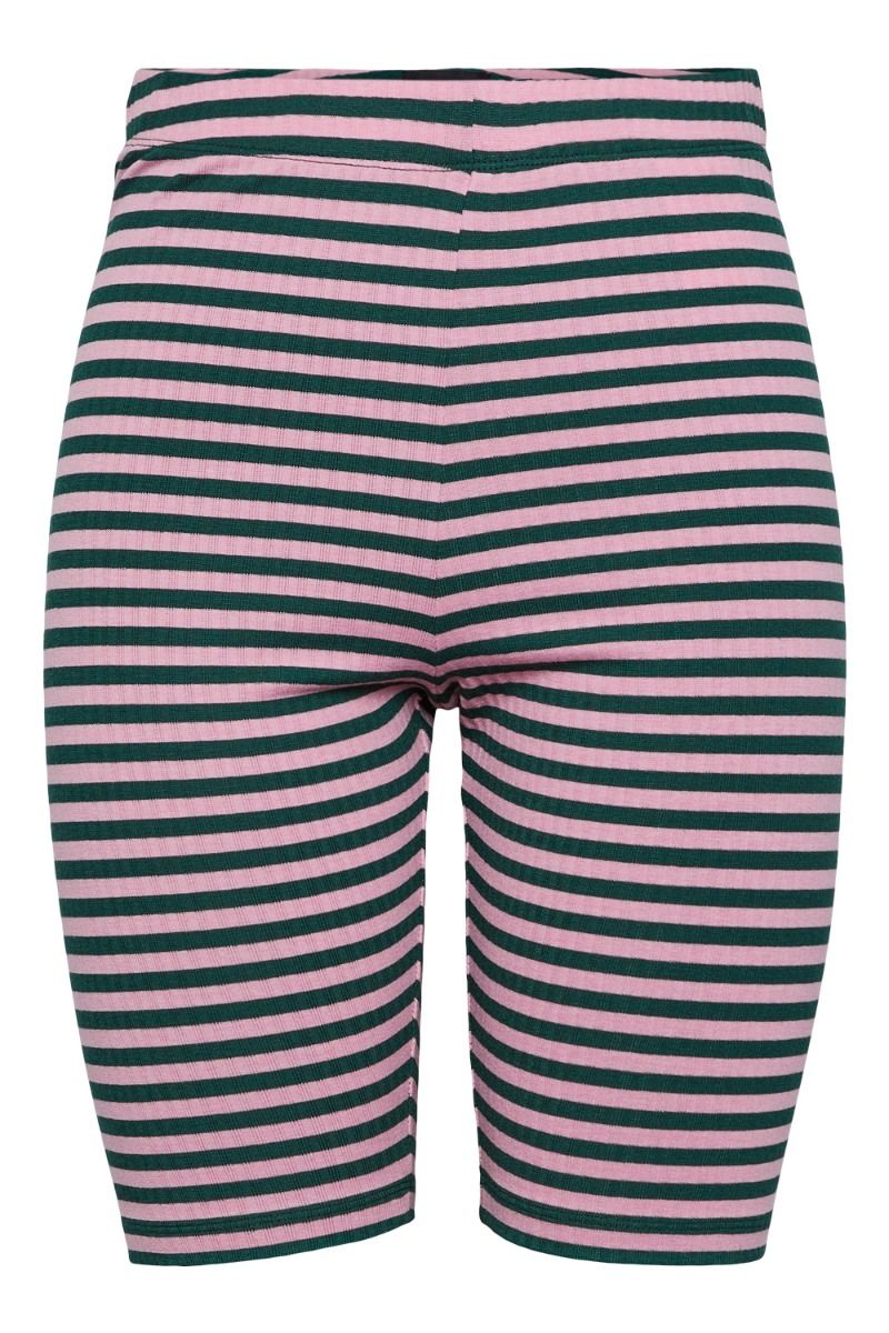 Pieces - Shorts - PC Laya HW Bike Shorts - Prism Pink Aventurine