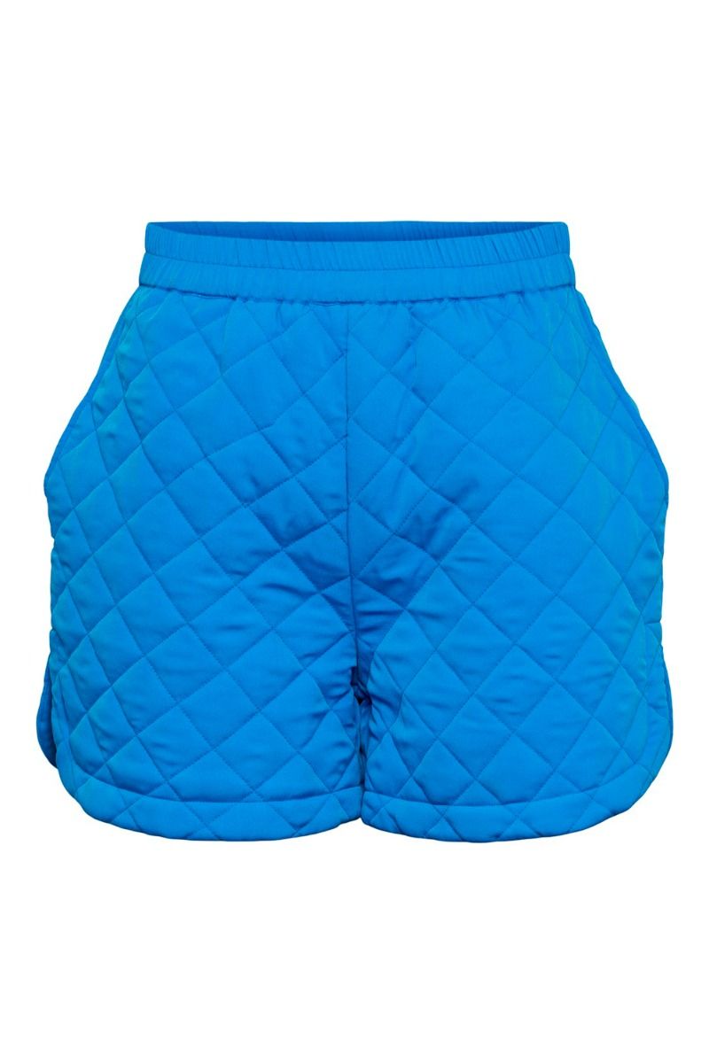 Pieces - Shorts - PC Adina HW Shorts - Ibiza Blue - Ditte Estrup