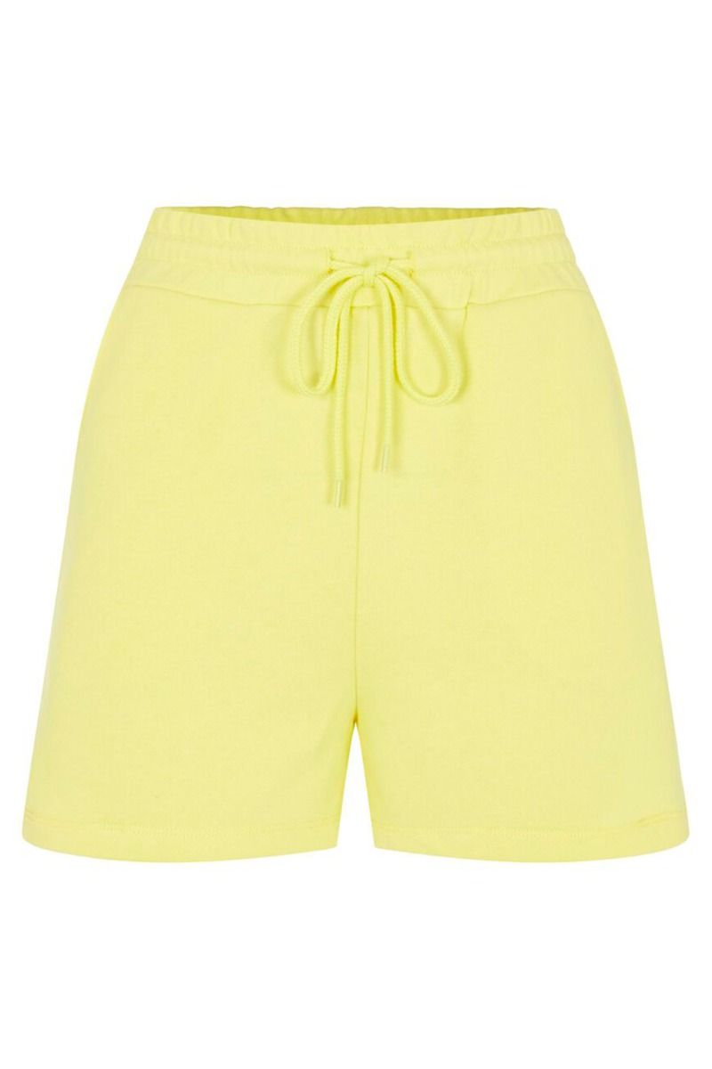 Pieces - Shorts - PC Chilli Summer HW Shorts - Celandine