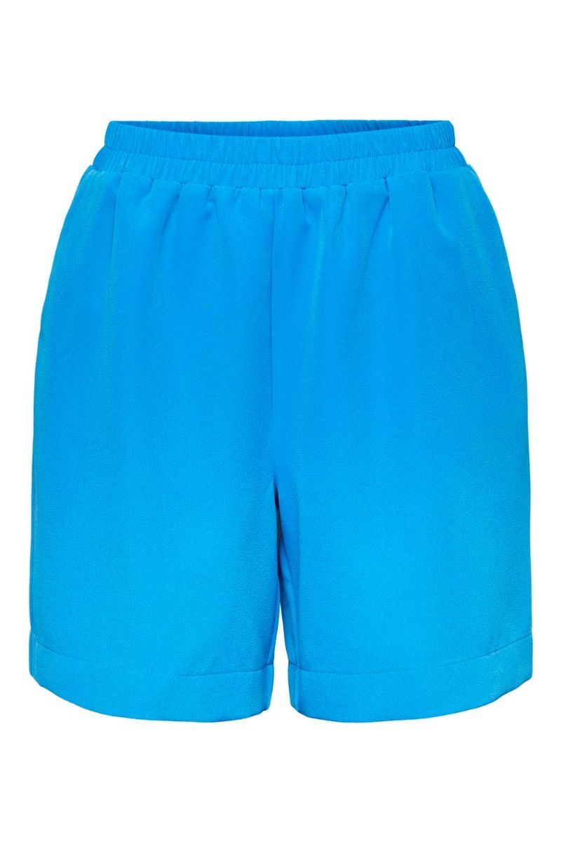 Pieces - Shorts - PC Jossa HW Shorts - Ibiza Blue 